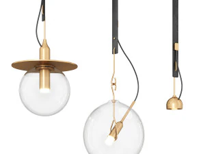 Suspension lamp Viabizzuno Sul Sole Va 3D Model