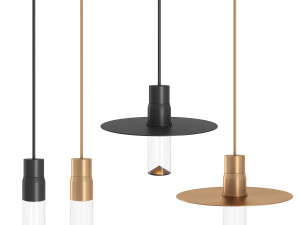 Suspension lamp Viabizzuno Royal Sospensione Modèle 3D