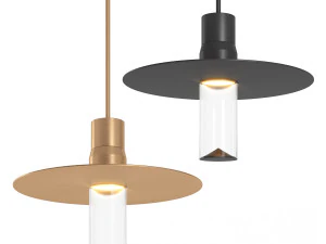 サスペンション ランプ Viabizzuno Royal Sospensione 3Dモデル