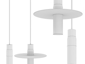 Suspension lamp Viabizzuno Royal Sospensione Modèle 3D