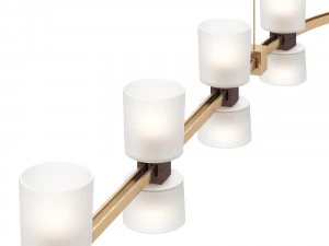 Włoski żyrandol Royal Chandelier marki Viabizzuno Model 3D