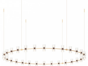 Ceiling lamp Viabizzuno Royal Chandelier 3D 모델