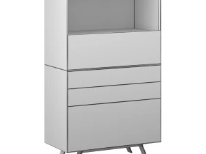 Commode verticale italienne Domino In par SanGiamo Modèle 3D