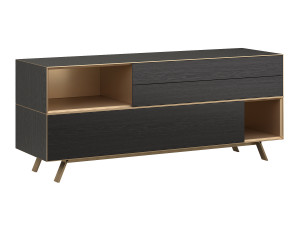 Italian horizontal chest of drawers Domino In by SanGiamo Modelo 3D