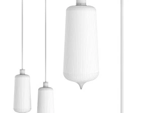 Lampada a sospensione Viabizzuno N55 Sospensione Modello 3D