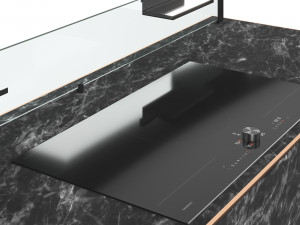 Kitchen island Valcucine Artematica Soft Outline 3D Model