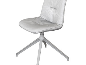 Chantal Italian Dining Chair by Bontempi Casa Model 3D