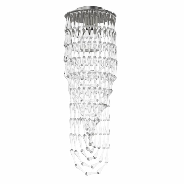 Ceiling lamp chandelier Viabizzuno Gocce Piccola Model 3D .c4d .max .obj .3ds .fbx .stl .blend 