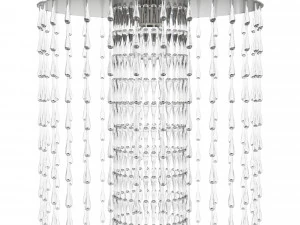 Ceiling lamp chandelier Viabizzuno Gocce Fontana 3D Model