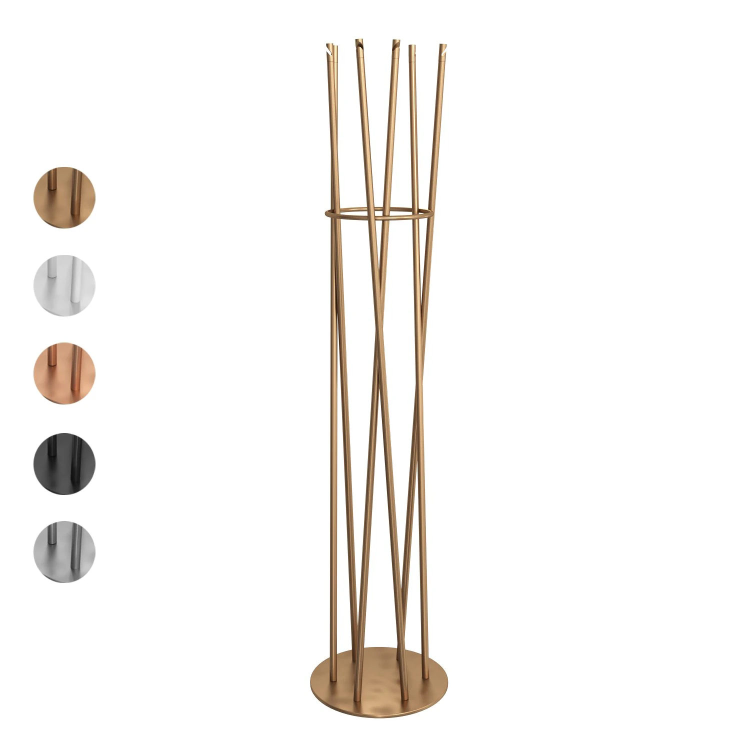 Italian floor hanger Hula by Bontempi Casa 3D Model .c4d .max .obj .3ds .fbx .stl .blend 