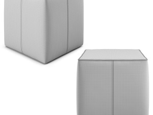 UCHI pouffe by Bontempi Casa 3D Model