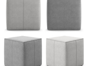 UCHI pouffe by Bontempi Casa 3D Model