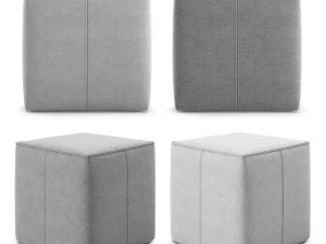 UCHI pouffe by Bontempi Casa 3D Model