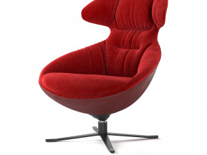 LOFT SOFT ARMCHAIR by Tonon 3D Model