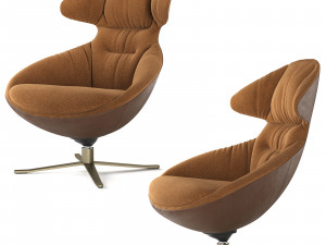 LOFT SOFT ARMCHAIR by Tonon Modelo 3D