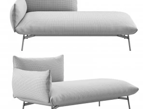 LOUNGE LOUNGE AREA by Midj 3D Model