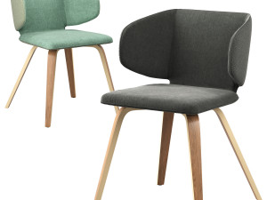 Wrap Chair by Midj 3D मॉडल