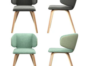 Wrap Chair by Midj 3D Model