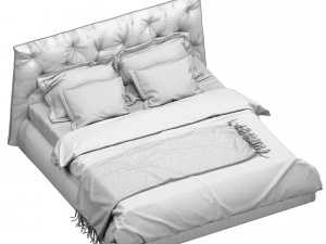 LENNY BED by Felis 3D Model