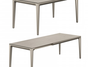 DUKE DINING TABLE by Bontempi Casa Modèle 3D