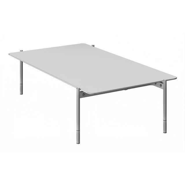 KAROL COFFEE TABLE by Bontempi Casa 3D Model .c4d .max .obj .3ds .fbx .stl .blend 