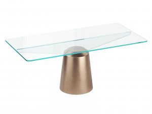 Spike Rectangular Dining Table By Midj 3Dモデル