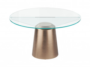 Dining Table Spike Round By Midj Modelo 3D