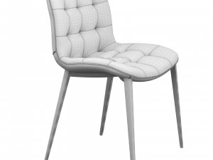 Italian chair Kuga by Bontempi Casa 3D Model