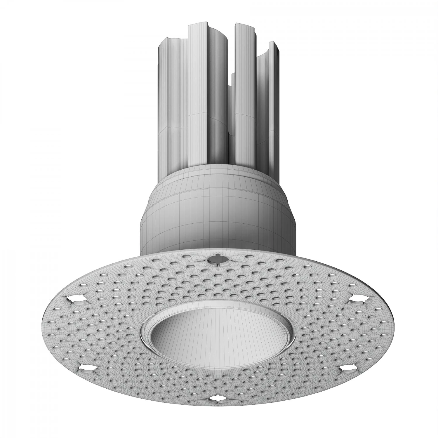 Italian lamp m1 micro scomponarsa from Viabizzuno 3D Model .c4d .max .obj .3ds .fbx .stl .blend 