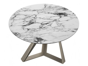 Italian round table Millennium Round 3D Model