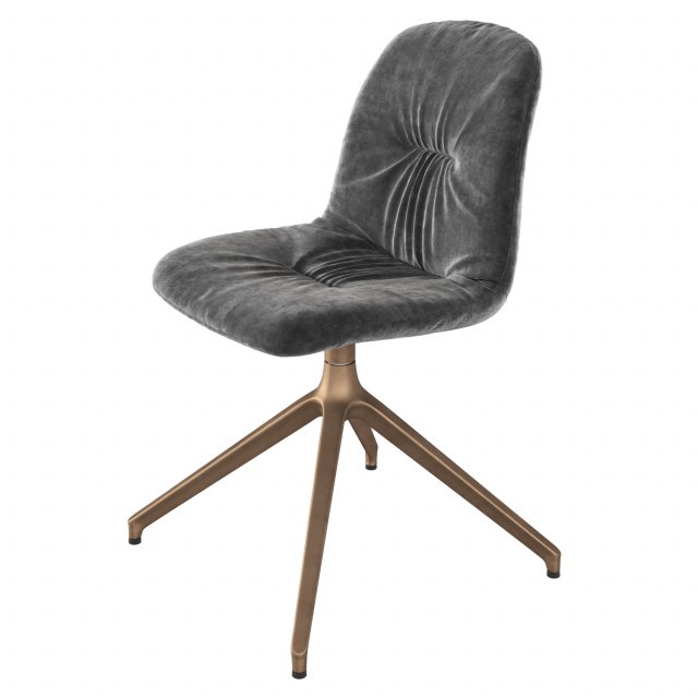 Italian chair Shantal 3474 by Bontempi Casa 3D 模型 .c4d .max .obj .3ds .fbx .stl .blend 