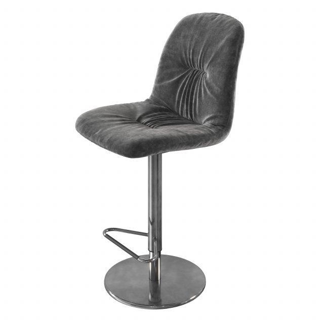 Italian bar stool Chantal 3478 from Bontempi Casa Modello 3D .c4d .max .obj .3ds .fbx .stl .blend 