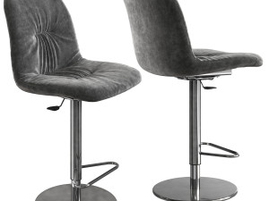Italian bar stool Chantal 3478 from Bontempi Casa Modello 3D