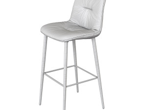 Italian bar stool Chantal 3479-3480 from Bontempi Casa Modello 3D