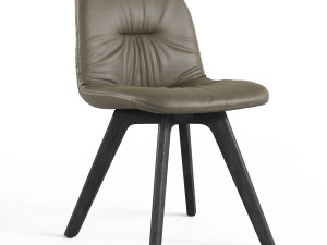 Italian chair Shantal 3471 by Bontempi Casa 3D Model