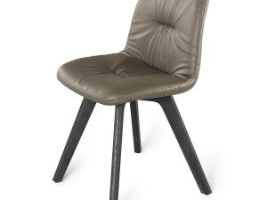 Italian chair Shantal 3471 by Bontempi Casa Modelo 3D