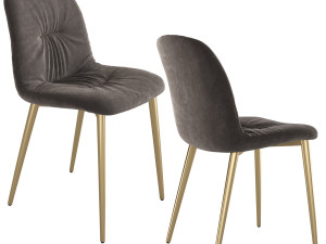 Italian chair Shantal 3472 by Bontempi Casa Modèle 3D