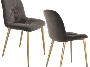 Italian chair Shantal 3472 by Bontempi Casa 3D Model