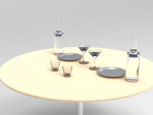 Yemek Masası 3D Model