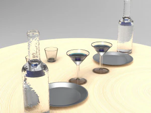 Dinning Table 3D Model