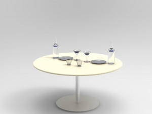 Dinning Table Modelo 3D