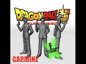 Carmine Dragon ball super super hero Modelo de impresión 3D