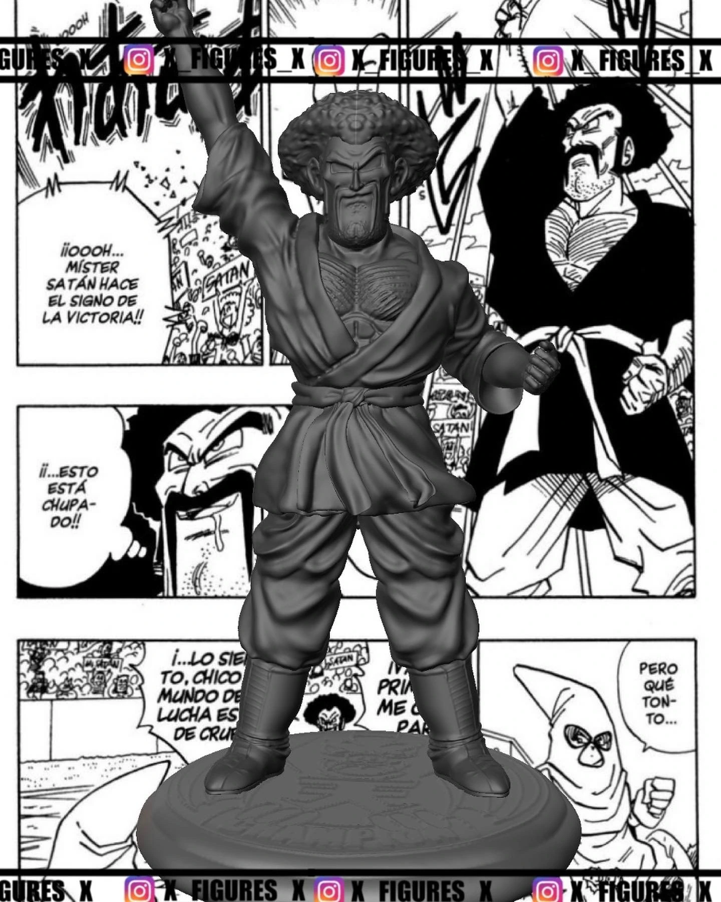 MR SATAN - DRAGONBALL Z 3D Print Model .c4d .max .obj .3ds .fbx .stl .blend