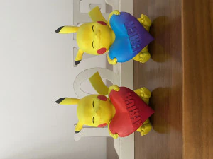 CORA&Ccedil;&Atilde;O PIKACHU Modelo de Impressão 3D