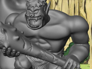 TRANSFORMASI OOLON MENJADI CELANA DALAM OGRE DAN HADIAH Model Cetak 3D