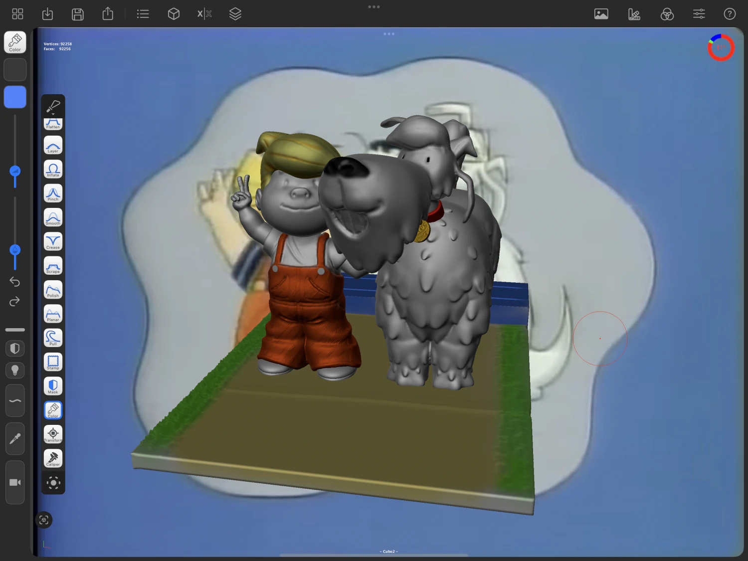 DENNIS THE MENACE 3D Print Model .c4d .max .obj .3ds .fbx .stl .blend 