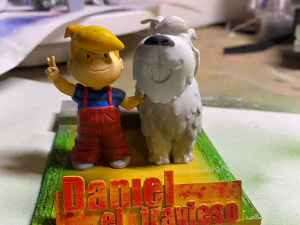 DENNIS THE MENACE 3D Print Model