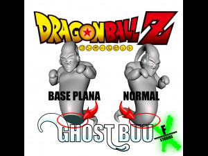 BUU AND GOTENKS GHOST - DRAGONBALL Z Modelo de impresión 3D