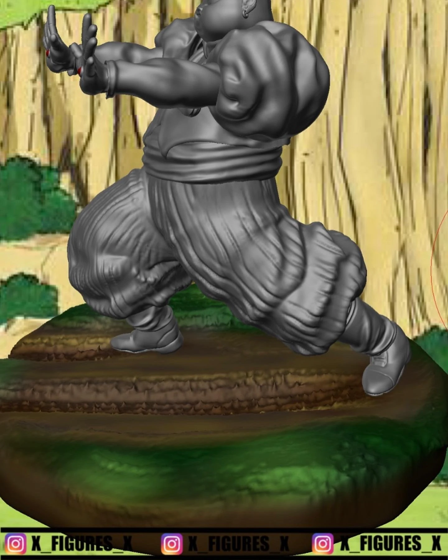 A-19 DRAGONBALL Z 3D Print Model .c4d .max .obj .3ds .fbx .stl .blend 