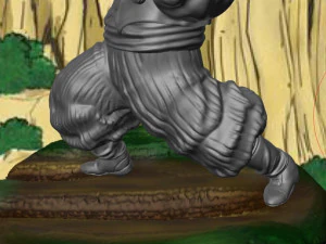 A-19 BOLA NAGA Z Model Cetak 3D